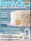 Family Circle, December 2008 Issue