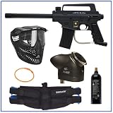 US Army Alpha Black Basic Edition Paintball Marker Package Combo D