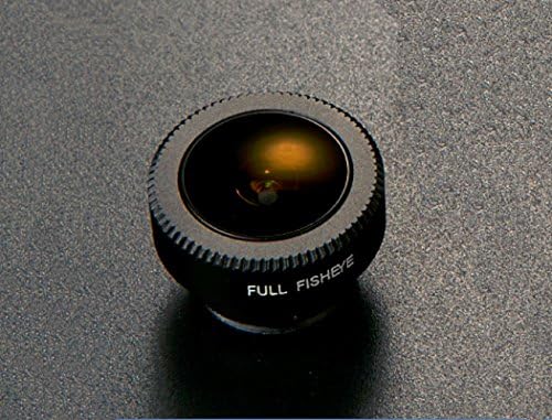 IOEC Universal Professional HD Camera Lens for Smartphone (Fisheye + Clip, Black)