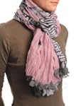 Zebras On Soft Pink Wrinkle & Creased...