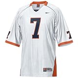 Nike Illinois Fighting Illini #7 White Replica Football Jersey