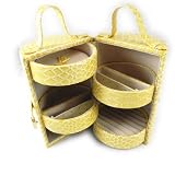 Coffret Bijoux  Carlita  jaune soleil croco