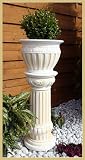 Eigenschaften   / Set Keramiksäule mit Pflanztopf rund 69 cm,Blumentopf