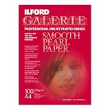Ilford Galerie Smooth Pearl  21 X 29.7 (A4) X 100 Sheets - 290Gsm Inkjet Media