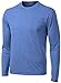 DRI-Equip Long Sleeve Moisture Wicking Athletic Shirt-Medium-RoyalHeather