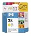 Vivera #38 Ink Cartridge, Yellow (HEWC9417A) Category: Inkjet Printer Cartridges