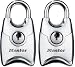 Master Lock 195TPC Mini Fusion Lock, Keyed Lock 2-Pack