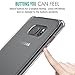 Galaxy S7 Edge Case - MoKo Advanced Halo Series Back Cover with TPU Cushion Technology Corners + Clear Panel for Galaxy S7 Edge 5.5