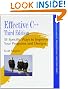Effective C++: 55 Specific Ways to Improve Your Programs and Designs (Professional Computing)