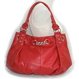 Large Slouchy Hobo Handbag (Red)