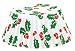 Fox Run Christmas Holly Standard Bake Cups, 50 Cups