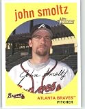 2008 Topps Heritage #440 John Smoltz (400A) - Atlanta Braves (Baseball Cards)