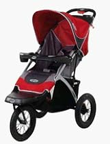 InStep Suburban Safari Jogging Stroller (Red/Grey)