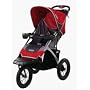 Suburban Safari (Red / Grey) Swivel Wheel Single Jogger Stroller from InSTEP
