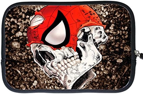 Kindle Fire Water Resistant Computer Sleeve Cover Case Sleeve Bag Spider-man Logo Print