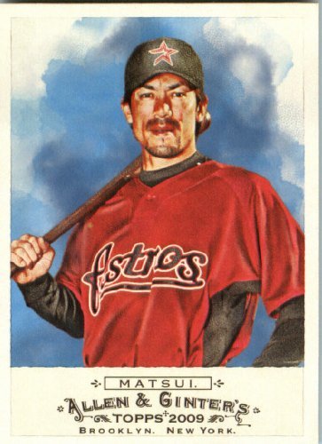 2009 Topps Allen & Ginter Baseball Card #169 Kazuo Matsui Houston Astros - MINT Condition - Shipped In Protective ScrewDown Display Case!