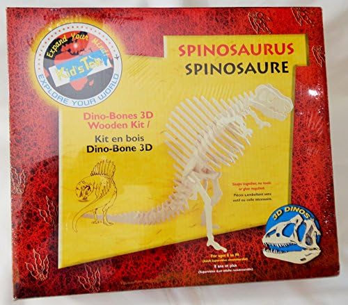 Kid's Tek Dino-Bones 3D Wooden Kit Spinosaurus