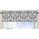 Black and White Isabella Girls Window Valance by Sweet Jojo Designs