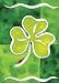 Shamrock & Friend House Flag