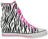 Skechers Womens Zebra Gimme Fashion Wedge Sneaker