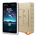 inDigi PB-A76s-3G-BK-CP12 Unlocked 7.0-Inch. Android 4.4 Phablet 3G Smart Phone Tablet PC GPS WiFi GSM - Black