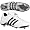 Running White/Black/Metallic Silver