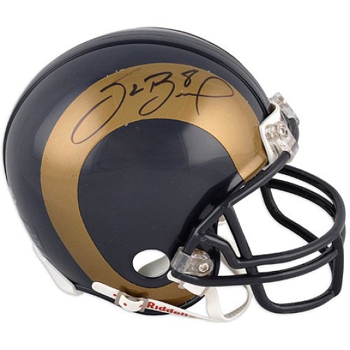 Mounted Memories St. Louis Rams Sam Bradford Autographed Mini Helmet
