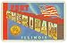 Fridgedoor - Greetings Fort Sheridan IL - Car Magnet Image