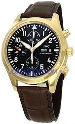 IWC Men's IW371713 Pilot Chrono-Automatic Gold Watch