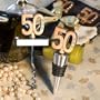50th Anniversary Barware Favors Set of 12