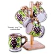 GRAPE 3-D Mug Set of Mugs *NEW!*
