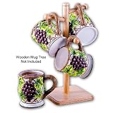 GRAPE 3-D Mug Set of Mugs *NEW!*