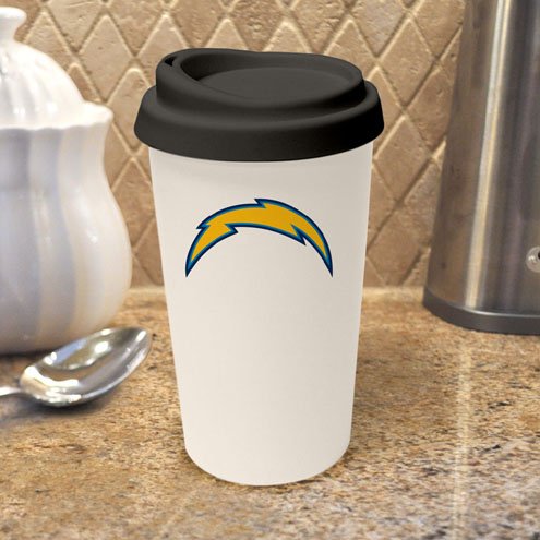 NFL San Diego Chargers Logo Travel Mug