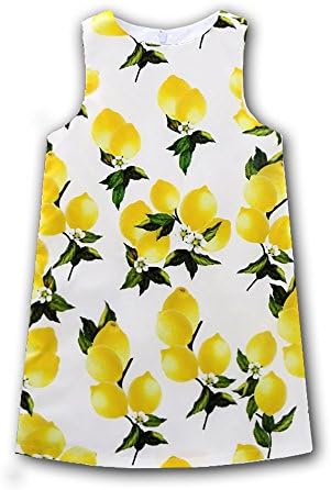 Baby Girl Dress Lemon Pattern Princess Dresse (10T, 1)