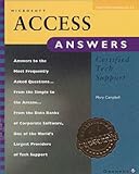 Microsoft access answers : certified tech support