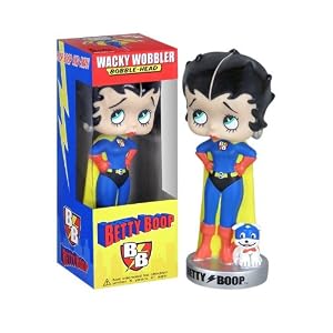 Betty Boop Super Hero Bobble Head Wobbler by Funko