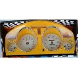 1994 95 96 1997 Honda Accord Eurodash Manual Transmission Racing Dash Cover- Yellow by Matrix