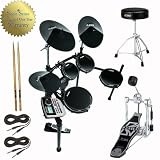 Alesis DM8 Pro 5 Piece Electronic DM-8 USB Drum Set Bundle