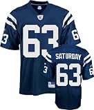 Apparel : Jeff Saturday Indianapolis Colts Blue NFL Replica Jersey
