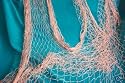 TWO 15 X 9 New Tan Fishing, Fish Net, Netting, Nautical, Decorations.