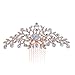 Rhinestone Crystal Hair Comb Pins Women Wedding Hair Jewelry Accessories FA2944