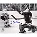 Eddie Giacomin New York Rangers - Glove Save - Autographed 8x10 Photograph