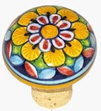 Kitchen & Housewares : Italian Ceramic Bottle Stopper - Wine Cork