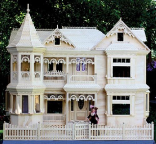 A Woodworking Scroll Saw Patterns and Instructions Plan to Build Your Own Victorian Barbie Doll House Project