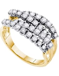 0.49CTW ROUND DIAMOND LADIES FASHION BAND