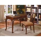 Fairfax Chippendale Style Home Office Writing Desk with Chair