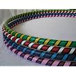 Weighted Hula Hoop for Exercise and Fitness - Colorful Vinyl Tapes ~ Canyon