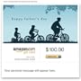 Amazon Gift Card - E-mail - Happy Father's Day (Bicycling)
