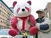 Search : GIANT 32" DARK PINK AND WHITE PANDA SOFT STUFFED BIG JUMBO PLUSH * Unique Pink and White Fabric Makes This Panda Stand Out! * AMERICAN MADE IN THE USA AMERICA