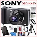 Sony Cyber-shot DSC-HX9 16.2MP Digital Camera with 16x Optical Zoom and 3D  ....